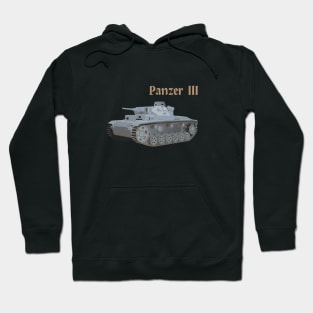 Panzer III German WW2 Battle Tank Hoodie